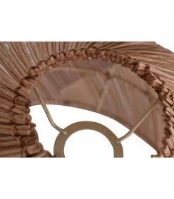 Abat-jour En Rotin Pour Plafonnier E27 -Produits Menagers Boutique abat jour pour plafonnier en rotin e27 2