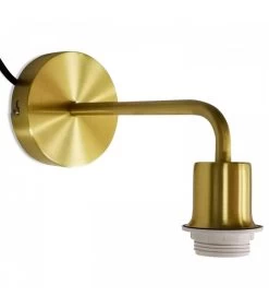 Applique Murale En Métal Doré