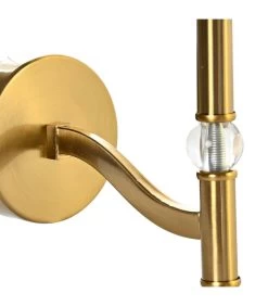 Applique Murale Métal Doré Et Abat-jour Noir 15x23x31cm -Produits Menagers Boutique applique murale metal dore et abat jour noir 15x23x31cm 3