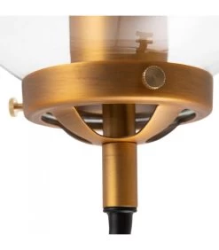 Applique Murale Métal Doré Et Noir Globe En Verre -Produits Menagers Boutique applique murale metal dore et noir globe en verre 2