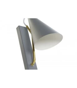 Applique Murale Métal Gris Et Doré - 12x25x29cm -Produits Menagers Boutique applique murale metal gris et dore 12x25x29cm 2