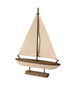 Bateau à Voiles Décoratif Bois