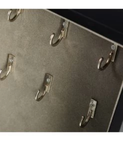 Boîte à Clés Murale Noire Pour Photo 13x18cm - 20.5x7x24cm -Produits Menagers Boutique boite a cles murale noire pour photo 13x18cm 205x7x24cm 2