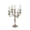 Chandelier Argenté à 5 Branches - 26cm -Produits Menagers Boutique bougeoir victoria 15