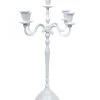 Chandelier Baroque Blanc Victoria - 77cm -Produits Menagers Boutique bougeoir victoria 8