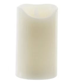 Bougie LED En Cire Véritable- Haut. 10cm