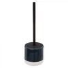 Brosse WC Céramique Bleu Pétrole Et Blanc -Produits Menagers Boutique brosse wc ceramique bleu petrole et blanc