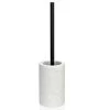 Brosse WC Céramique Effet Marbre Blanc Et Métal Noir 2 Brosse WC Céramique Effet Marbre Blanc Et Métal Noir -Produits Menagers Boutique brosse wc ceramique effet marbre blanc et metal noir