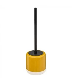 Brosse WC Céramique Jaune Et Blanc