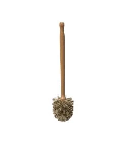 Brosse WC De Rechange En Bois - 8x8x36.5cm