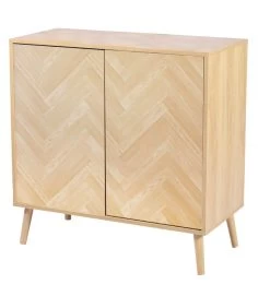 Buffet 2 Portes Bois 80x40x81cm