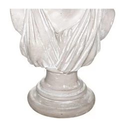 ATMOSPHERA Buste Décoratif Femme En Résine Blanche Diane 17x11.5x30cm -Produits Menagers Boutique buste decoratif femme en resine blanche diane 17x115x30cm 2