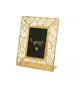 Uni Cadre Photo à Poser En Métal Doré - 10x15cm