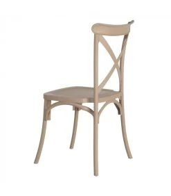 Chaise Esprit Bistrot En Polypropylène Beige -Produits Menagers Boutique chaise esprit bistrot en polypropylene beige 7