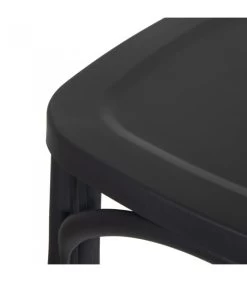 Chaise Esprit Bistrot En Polypropylène Gris -Produits Menagers Boutique chaise esprit bistrot en polypropylene gris 4