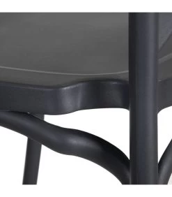 Chaise Esprit Bistrot En Polypropylène Gris -Produits Menagers Boutique chaise esprit bistrot en polypropylene gris 5