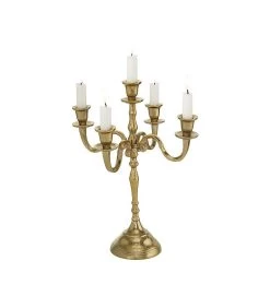 Chandelier Baroque Doré Victoria - 40cm -Produits Menagers Boutique chandelier baroque dore victoria 40cm 5