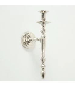 Chandelier Mural Argenté 8x15x32cm -Produits Menagers Boutique chandelier mural argente 8x15x32cm 2