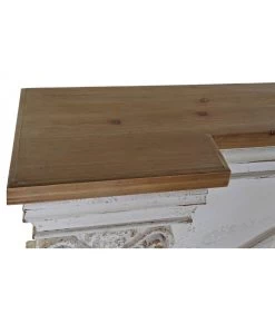 Cheminée Décorative Classique En Bois Bicolore Bois Et Blanc - L144cm 13 Cheminée Décorative Classique En Bois Bicolore Bois Et Blanc - L144cm -Produits Menagers Boutique cheminee decorative classique en bois bicolore bois et blanc l144cm 5