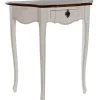 Console Classique Demi-Lune En Bois Bicolore Blanc Et Bois 2 Console Classique Demi-Lune En Bois Bicolore Blanc Et Bois -Produits Menagers Boutique console classique demi lune en bois bicolore blanc et bois