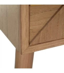 Console D'Entrée 2 Tiroirs Bois Et Doré Origami -Produits Menagers Boutique console d entree 2 tiroirs bois et dore origami 7
