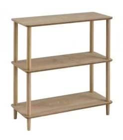 Console D'Entrée 3 Plateaux Bois Pin Et MDF