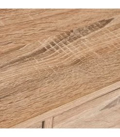 Console D'entrée En Bois Et Métal Noir 2 Tiroirs 80x30x75cm -Produits Menagers Boutique console d entree en bois et metal noir 2 tiroirs 80x30x75cm 3