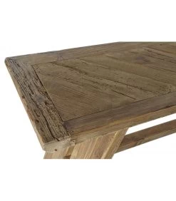 Console En Bois Recyclé Rustique - 160x45x76cm -Produits Menagers Boutique console en bois recycle rustique 160x45x76cm 5