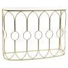 Console En Métal Doré Et Plateau Miroir -Produits Menagers Boutique console en metal dore et plateau miroir