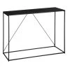 ATMOSPHERA Console En Métal Noir 120x40x85cm -Produits Menagers Boutique console en metal noir 120x40x85cm