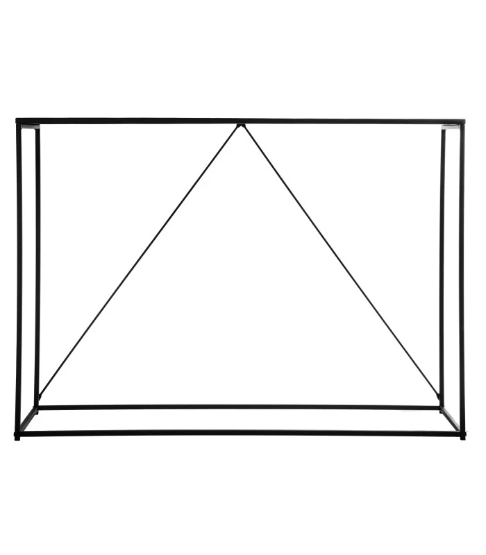 ATMOSPHERA Console En Métal Noir 120x40x85cm 5 ATMOSPHERA Console En Métal Noir 120x40x85cm – Image 3