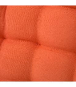 Coussin De Chaise Carré Orange 8 Coussin De Chaise Carré Orange -Produits Menagers Boutique coussin de chaise carre orange 2