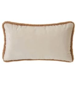 Coussin Rectangulaire Tissu Beige Et Marron -Produits Menagers Boutique coussin rectangulaire tissu beige et marron 2