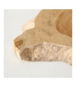Décoration Centre De Table Rondelle De Bois Teck Naturel - Diamètre 32cm -Produits Menagers Boutique decoration centre de table rondelle de bois teck naturel diametre 32cm 2