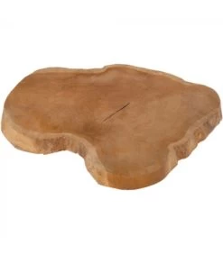 Décoration De Table Rondelle De Bois Teck - Diamètre 35cm