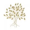 Décoration Murale Arbre En Métal Doré - 44x46cm -Produits Menagers Boutique decoration murale arbre en metal dore 44x46cm