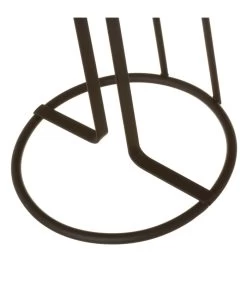 Dérouleur Papier Toilette Métal Noir 15x15x54cm -Produits Menagers Boutique derouleur papier toilette metal noir 15x15x54cm 2