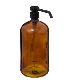 Distributeur De Savon En Verre Teinté 1L