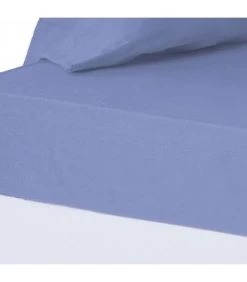 Drap Housse Bleu - 180x200cm -Produits Menagers Boutique drap housse bleu 180x200cm 2
