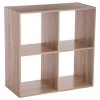 Étagère Bois 4 Casiers - 67.5x32x67.5cm 2 Étagère Bois 4 Casiers - 67.5x32x67.5cm -Produits Menagers Boutique etagere bois 4 casiers 675x32x675cm