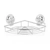 Étagère De Douche D'Angle En Inox à Ventouses -Produits Menagers Boutique etagere de douche d angle en inox a ventouses