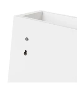 Étagère De Salle De Bain Avec Miroir - 34x14x55cm -Produits Menagers Boutique etagere de salle de bain avec miroir 34x14x55cm 2