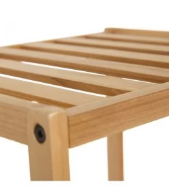 Étagère En Bois De Sapin Nature 3 Plateaux 35x30x70cm -Produits Menagers Boutique etagere en bois de sapin nature 3 plateaux 35x30x70cm 2