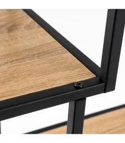 Étagère Métal Noir Et Bois 5 Plateaux - Hauteur 185cm 7 Étagère Métal Noir Et Bois 5 Plateaux - Hauteur 185cm -Produits Menagers Boutique etagere metal noir et bois 5 plateaux hauteur 185cm 2