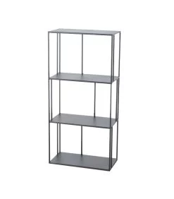 Étagère Métal Noir - Hauteur 115cm