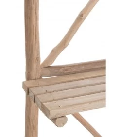Étagère Murale En Bois Naturel 5 Plateaux - 75x25x180,5cm -Produits Menagers Boutique etagere murale en bois naturel 5 plateaux 75x25x1805cm 4