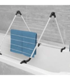 Étendoir à Linge Pour Baignoire 66x65cm -Produits Menagers Boutique etendoir a linge de baignoire 66x65cm 3