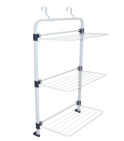Étendoir à Linge De Porte Pliable - 54x32x94cm