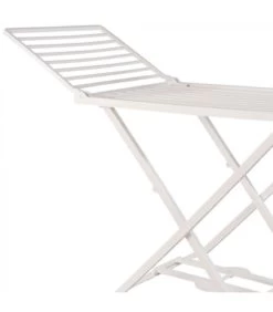 Étendoir à Linge Pliable Papillon Plastique Blanc -Produits Menagers Boutique etendoir a linge pliable papillon plastique blanc 2