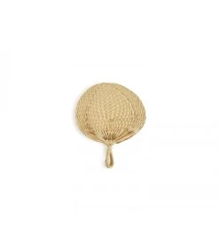 Éventail Décoratif En Feuilles De Palmiers Tressées - 35x42cm -Produits Menagers Boutique eventai decoratif en feuilles de palmiers tressees 35x42cm 2